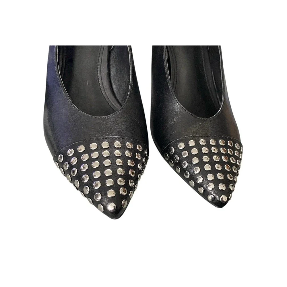 Punk MICHAEL Michael Kors Studded Slingback Pumps - Picture 3 of 13